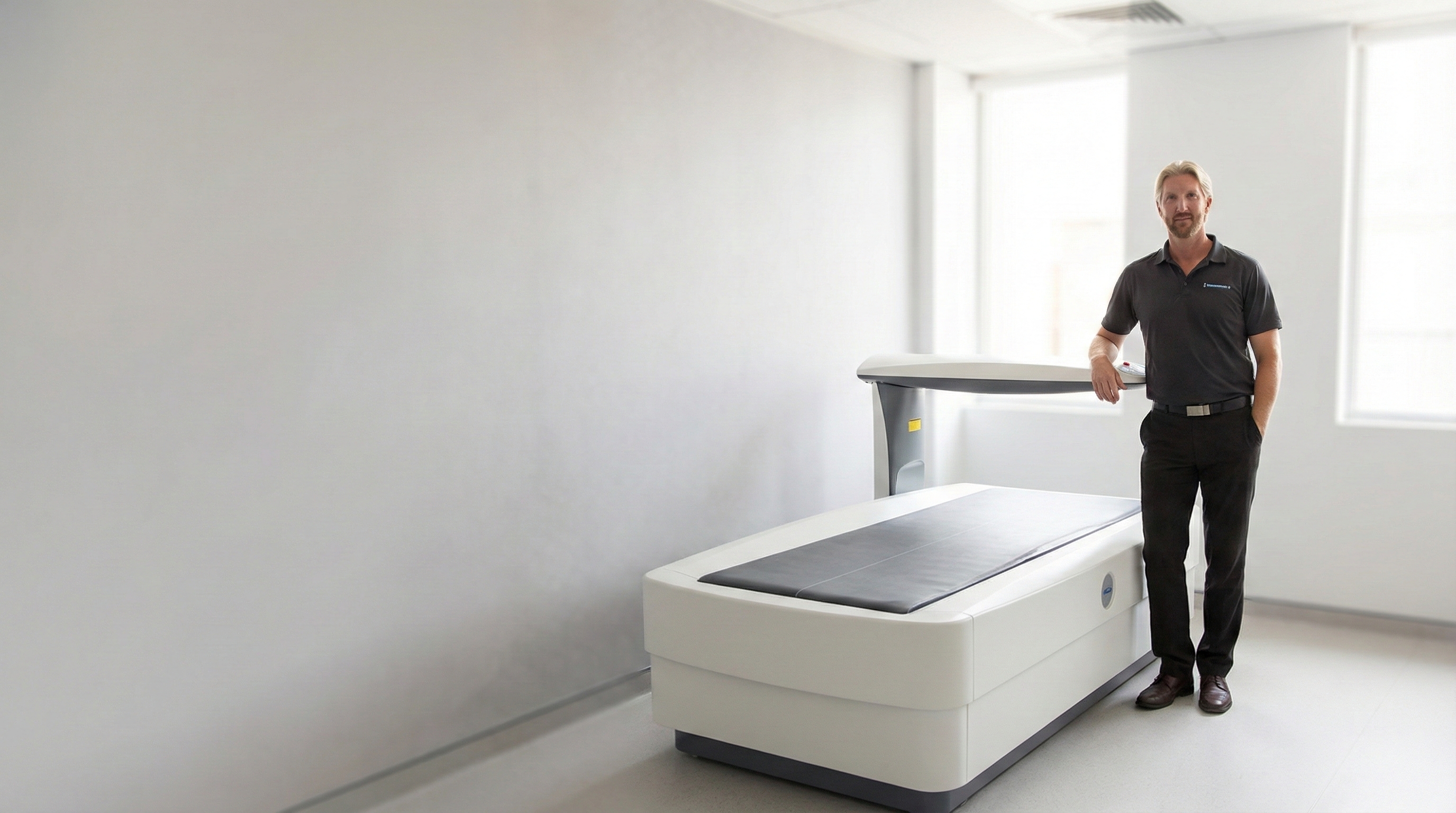 Clinical DEXA scanning environment
